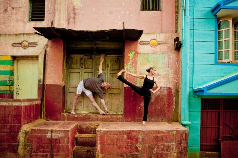 Jens og Susanna i Mysore - om astanga yoga